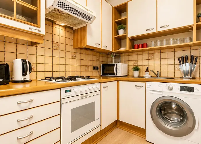 Apartamento Cozy One Bedroom With Living Close To Wiener Stadthalle Viena